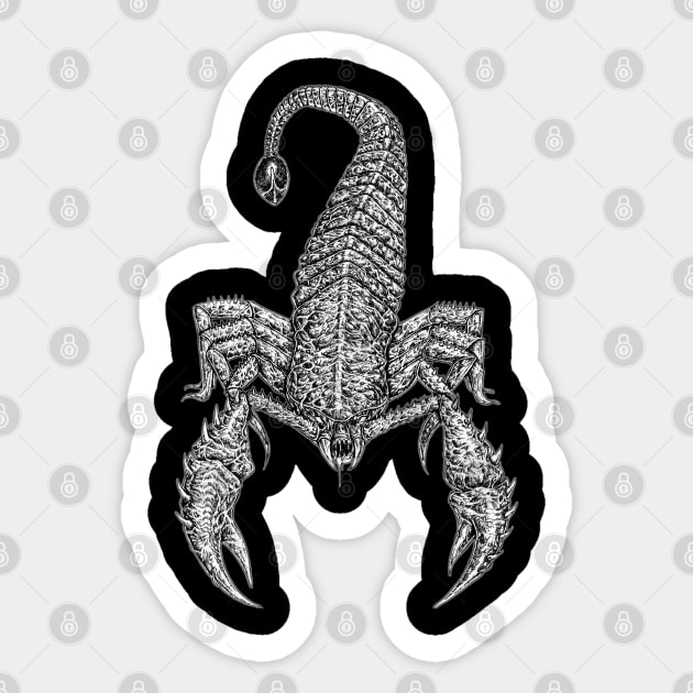 scorpions Sticker by DEATHSTYLE MERCH